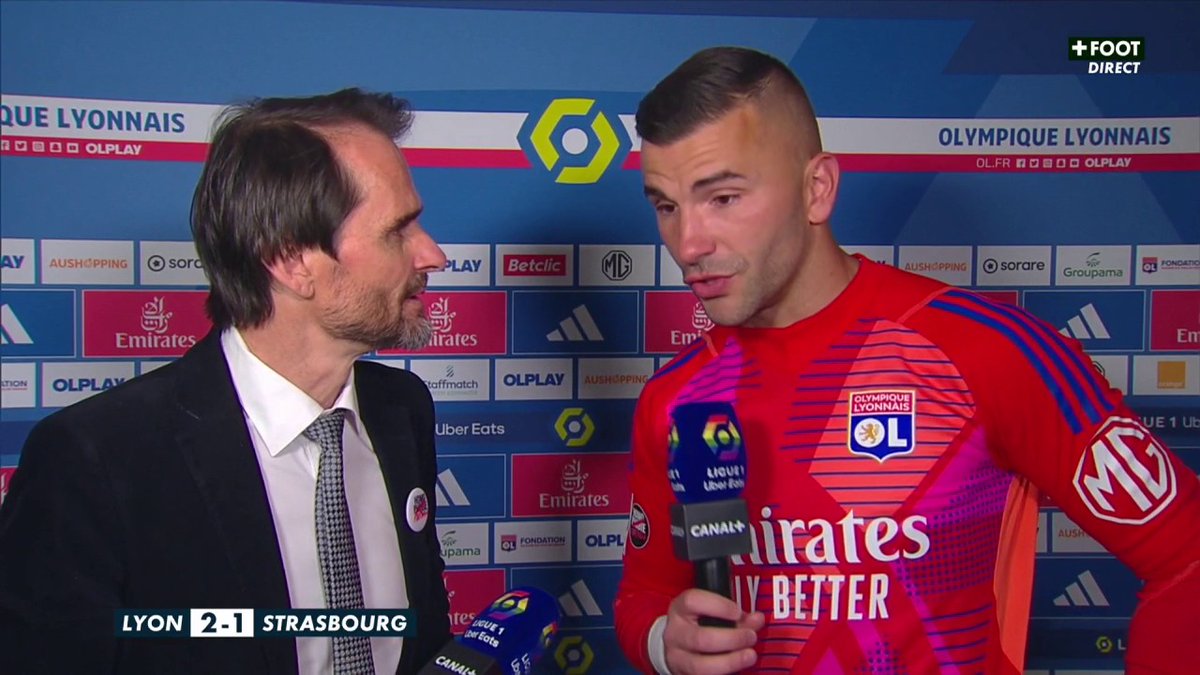 "C'est une saison historique pour le club" 🗣️ L'émotion d'Anthony Lopes après avoir, peut-être, disputé son dernier match sous les couleurs de l'OL 🥲 #OLRCSA | #Ligue1UberEats