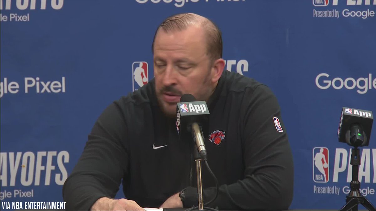 "I can live with the result. It's disappointing, there's only going to be 1 happy team. 29 will fall short. If you've given everything that you have, you can live with whatever the result is. There's no regret" - Tom Thibodeau on the season