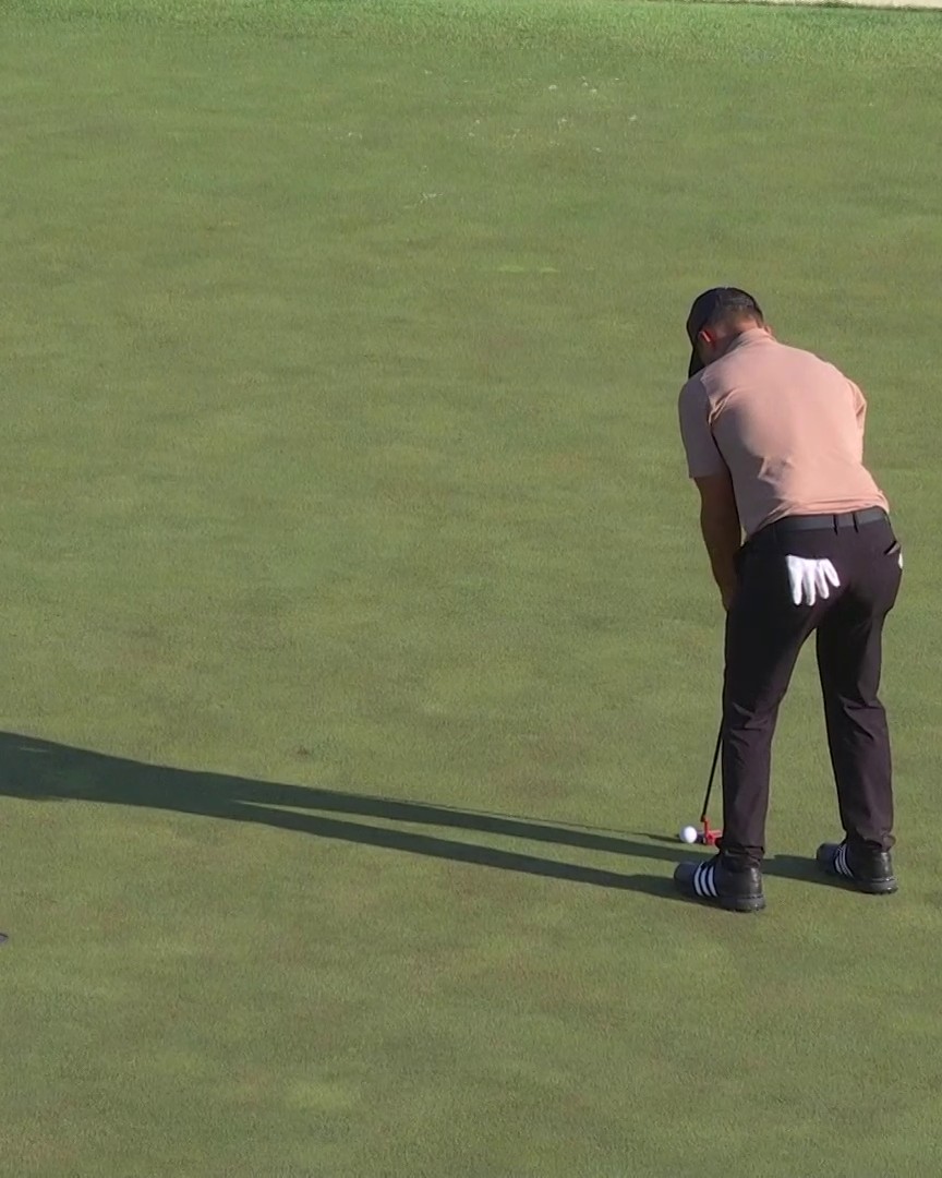 The putt that made Xander Schauffele a PGA Champion! 🏆 #PGAChamp