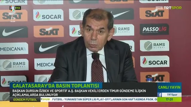 Dursun Özbek’ten suç duyurusu açıklaması 🗣️