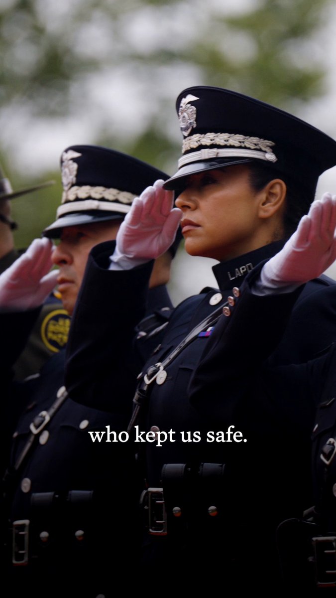 Our nation’s police officers run toward danger when others run away from it. You run toward cries of help, knowing you can offer it. There’s no greater responsibility of government than ensuring the safety of the American people and those who sacrifice to protect us all.