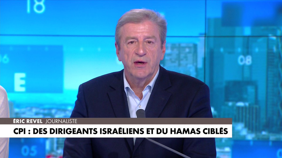 Éric Revel, sur le mandat d’arrêt émis contre Benjamin Netanyahou et des dirigeants du Hamas : «La CPI a signé la fin de sa crédibilité politique», dans #Punchline