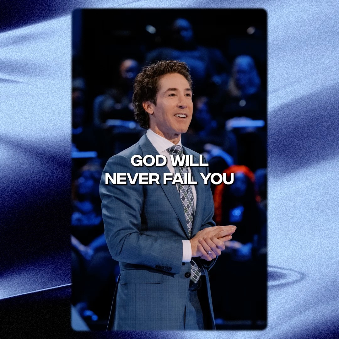 You’re not going to understand everything God does. The Scripture says His ways are not our ways. This is what faith is all about, trusting when it doesn’t make sense. Tune into Joel’s message today, "Trusting God's Ways"!