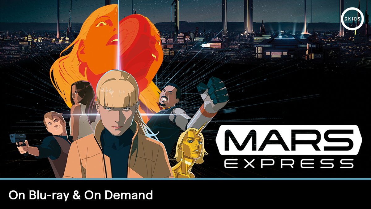 Jérémie Périn's cyberpunk thriller MARS EXPRESS arrives on Blu-ray &amp; On Demand June 18! 🔥🛰️ Pre-order now: