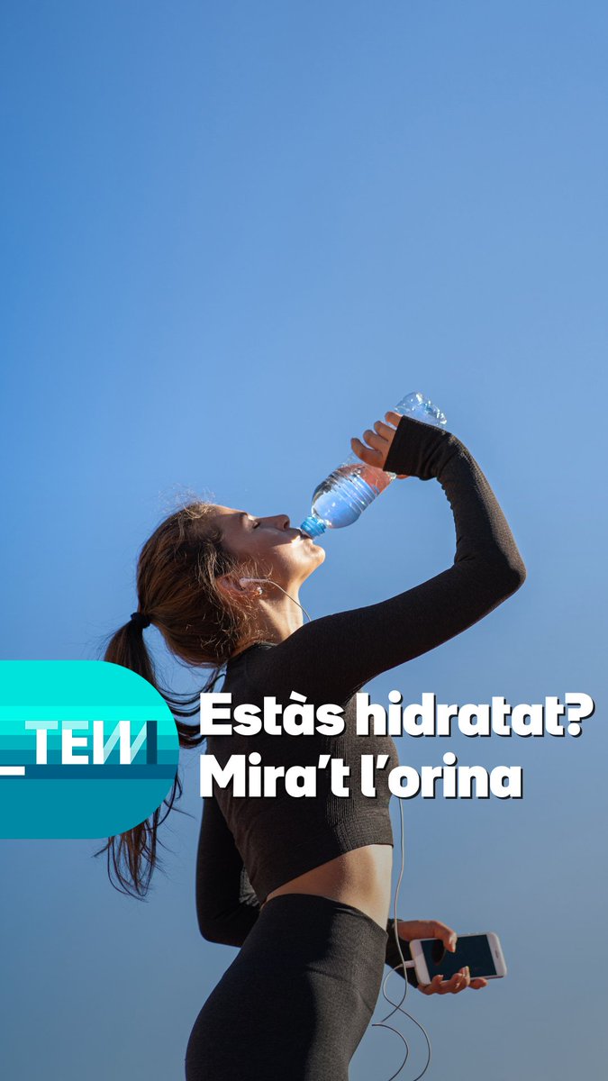 Beus prou aigua? Fixa’t en el color de la teva orina i compara’l amb l'escala de Vogel. La nutricionista Júlia Farré 🍅 explica com l’hem d’interpretar per saber si estem hidratats #TotEsMou3Cat