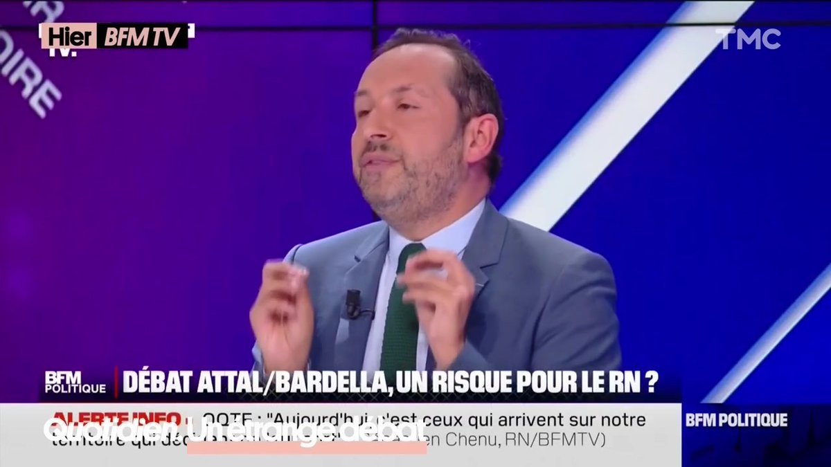 Gabriel Attal et Jordan Bardella débattront jeudi soir sur France 2. Et tout le monde fait semblant de trouver ce débat normal...