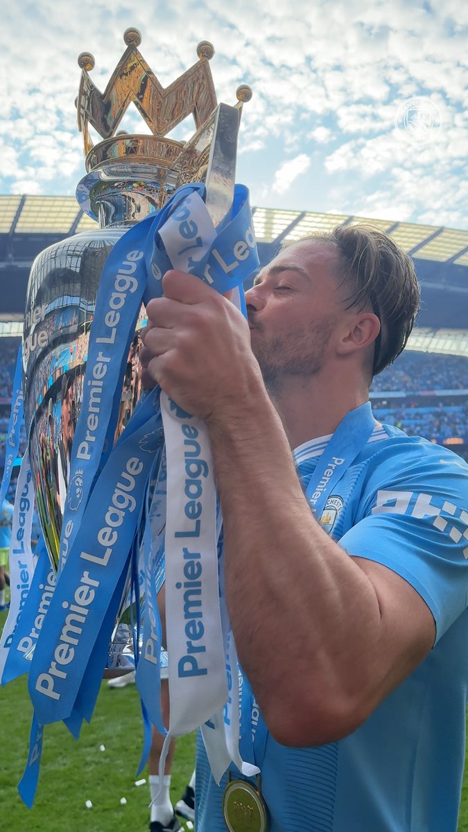 Unforgettable moments 😘🏆 🩵 Jack Grealish