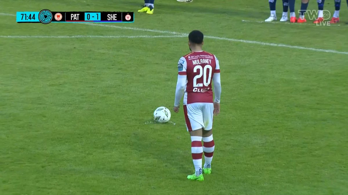 𝐉𝐀𝐊𝐄 𝐌𝐔𝐋𝐑𝐀𝐍𝐄𝐘! 🤯 That is outrageous! What a free-kick! The first goal of the Stephen Kenny era is an absolute beauty! #PATSHE | #LOI