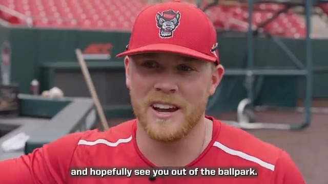 A leader, a motivator...and a talker 🐺 Mic'd up with Garrett Pennington & a surprise performance 🎤🆙