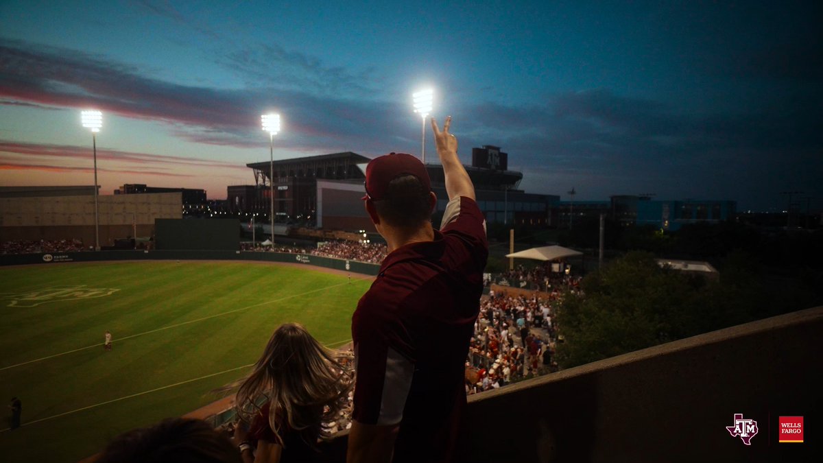 Not one home series was lost. Good. #GigEm x Wells Fargo