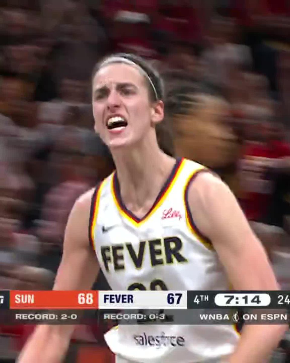 CAITLIN CLARK FROM THE LOGO 🍿 📺: ESPN