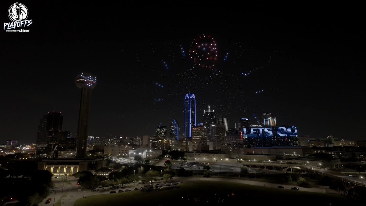 The city of Dallas is lit ✨ Chime // #OneForDallas #MFFL