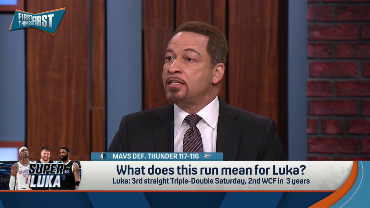 "Luka hasn't proven anything yet. For him to really prove something to me, this year, he has to win the Finals." — Chris Broussard explains: