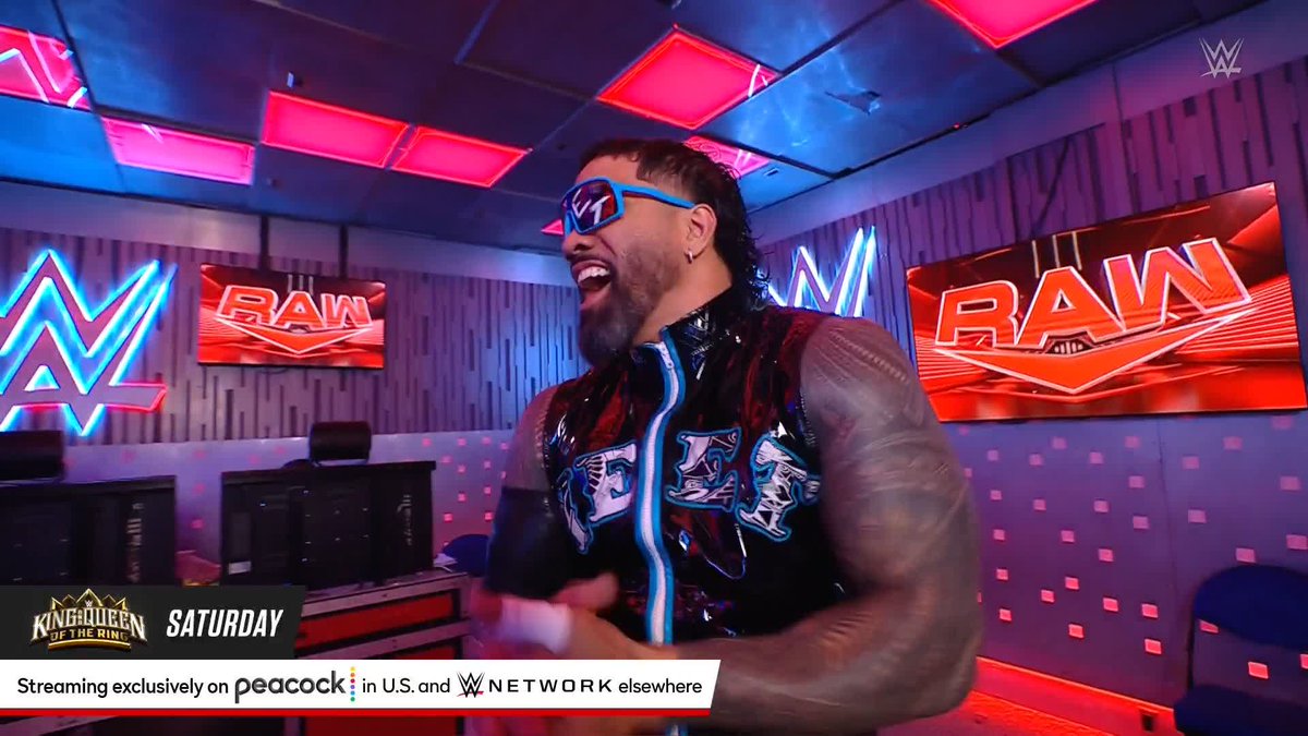 YEET! Jey Uso lights up the night on #WWERaw!