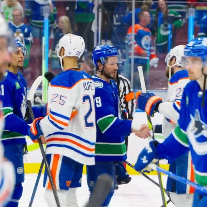 Nothing but respect, Edmonton Oilers 🤝