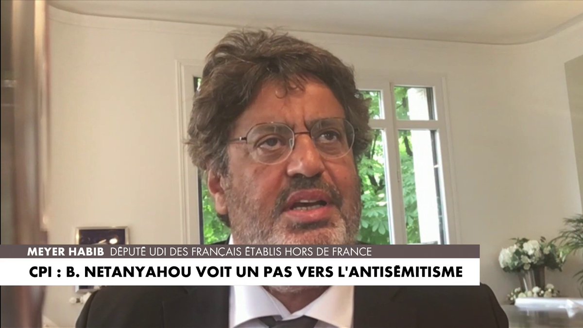 Meyer Habib réagit à la décision du procureur de la CPI de demander un mandat d’arrêt contre Benjamin Netanyahou : «La position de la France est une trahison scandaleuse. Est-ce qu’on a oublié qu’on avait encore trois Français dans les mains du Hamas ?», dans #LaMatinale