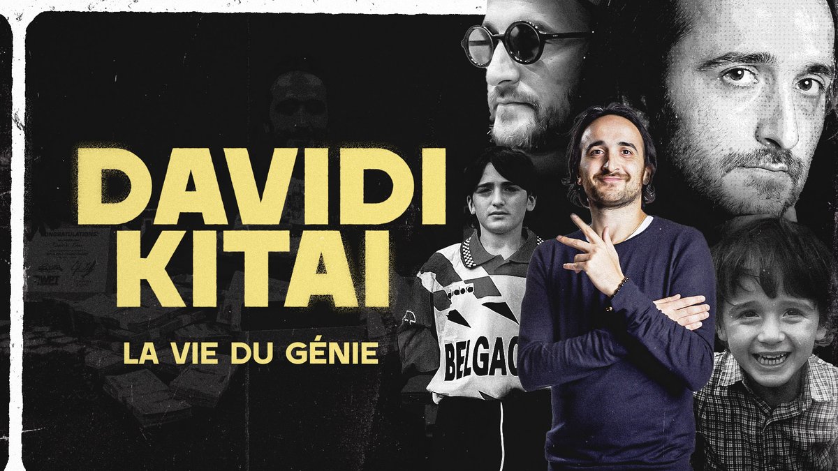 👀 Davidi Kitai : La vie du Génie 🎞️ Un docu de Kevin Noblat et Fabrice Zareba. 📅 Le 23 mai sur Winamax. À jeudi Kitai Davidi ! #beee #COAD #Alleeeezsaluuut