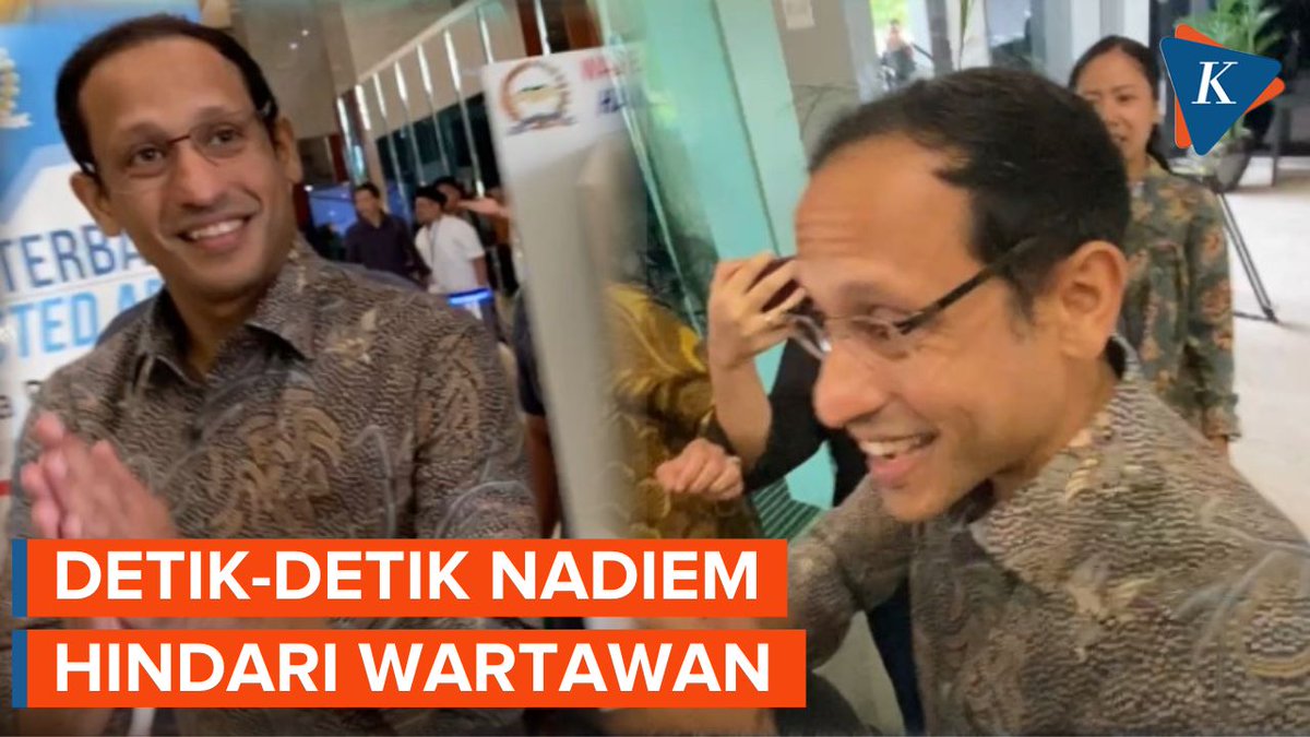 Momen Nadiem Tak Jawab Wartawan Mulai dari UKT hingga Ungkapan “Edukasi Tersier” ~N #NadiemMakarim #EdukasiTersier #UKT