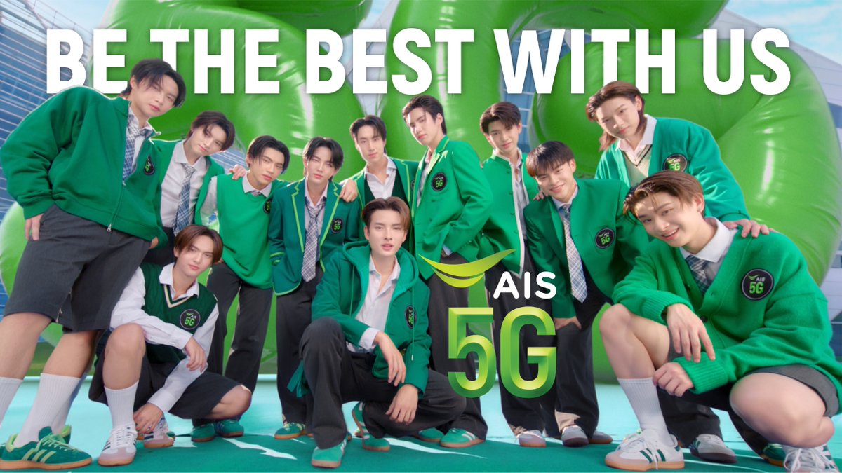 BE THE BEST WITH US, AIS 5G 💚 อยู่กับเอไอเอสด้วยกันดีที่สุด ✨ 🎮BEST IN GAMING 🌟BEST IN STREAMING 💥BEST IN SPEED เพิ่มเติม 👉🏻 #AIS5GxBUS #AIS5G #BeTheBestWithUsAIS5G #อยู่กับเอไอเอสด้วยกันดีที่สุด