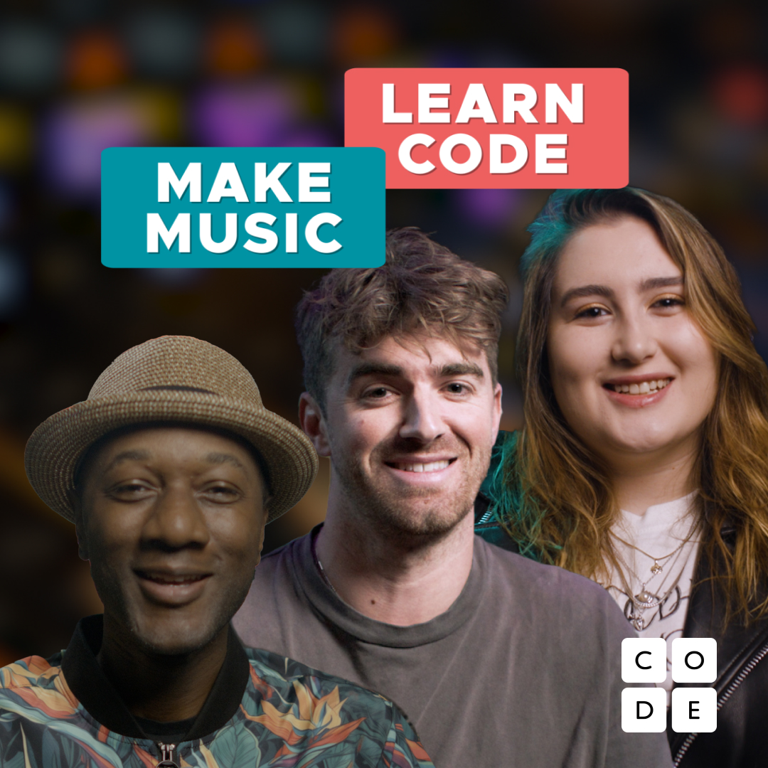 Headphones on 🎧, volume up! 🔊 Introducing #MusicLab, our new activity empowering students to make music and learn code. Developed with @Amazon, Music Lab lets students remix songs from @thechainsmokers, Aloe Blacc, Rosa Linn, and more. Try it now: