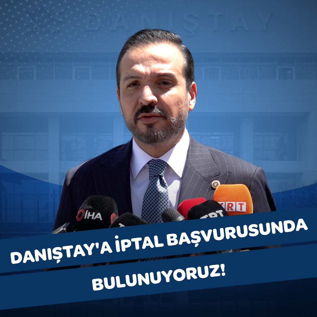 Ankara Milletvekilimiz Prof.Dr. Kürşad ZORLU: Öğretmen atamalarında yüzde 50 KPSS, yüzde 50 mülakat düzenlemesinin yürütmesinin durdurulması ve iptali istemiyle Danıştay'a başvurduk.