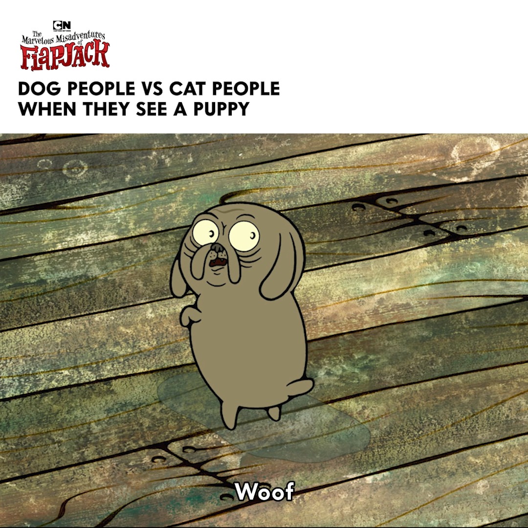 Admit it, we're all dog people 🐶❤️🔥🥹 #cartoonnetwork #flapjack #themarvelousmisadventuresofflapjack #cats #dogs #catperson #dogperson #pets