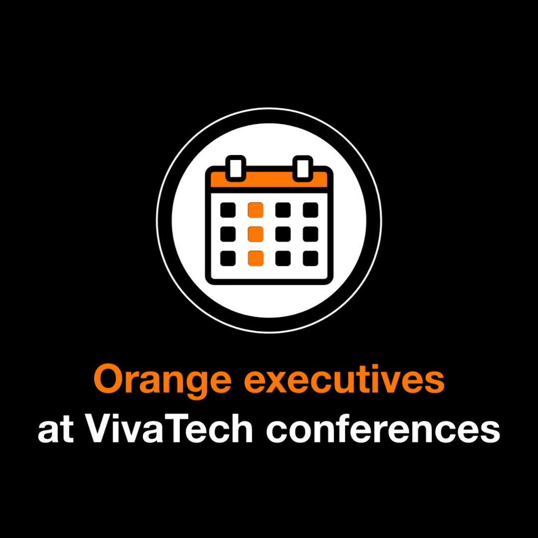 Here we are: #VivaTech is here! 🚀 Before the event kicks off, here's the schedule of our executive speakers on the VivaTech stages and our round tables. 🎤 Don't miss any of them! ✅