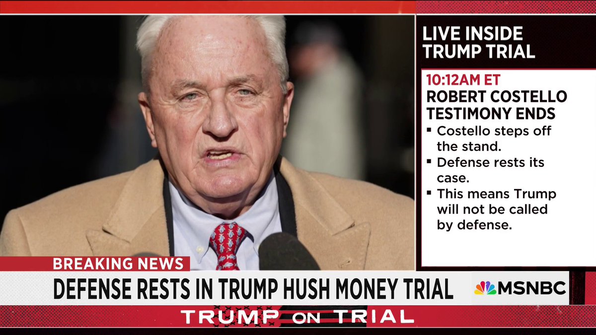 HAPPENING NOW: Defense rests in Trump hush money trial. Misty Marris explains what happens next.