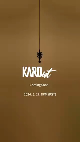 [🎞] KARDist Coming Soon ▶ 🎙 2024. 5. 27. 8PM (KST) #KARD #카드 #BM #비엠 #JSEPH #제이셉 #SOMIN #전소민 #JIWOO #전지우 #KARDist #카디스트