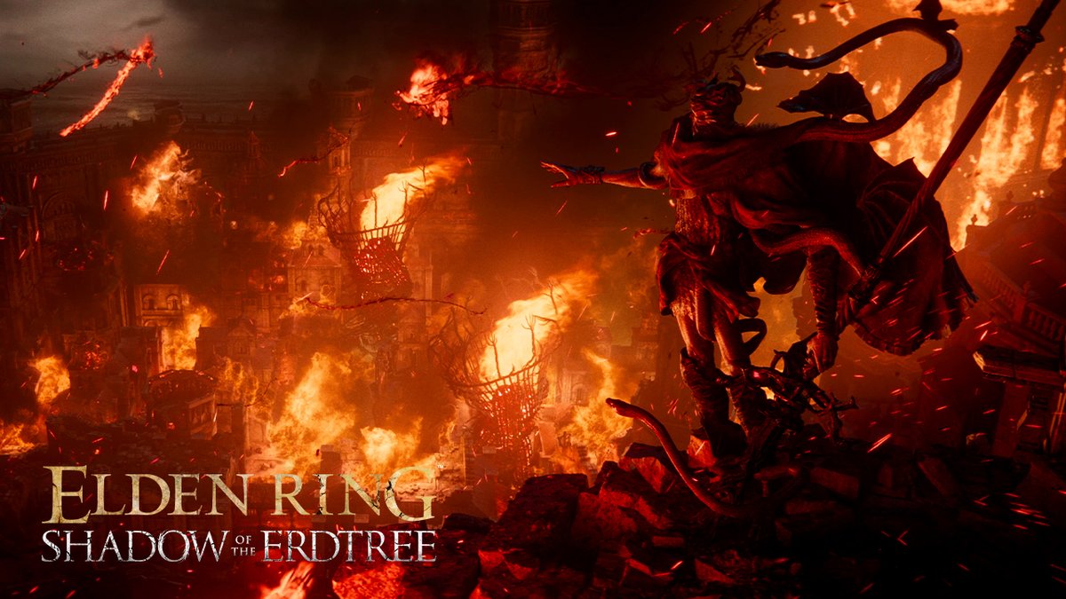 The shadow of the story can now be told. Learn the history of the Realm of Shadow, the unseen land that will be revealed on June 21, 2024. Pre-order #ELDENRING Shadow of the Erdtree: