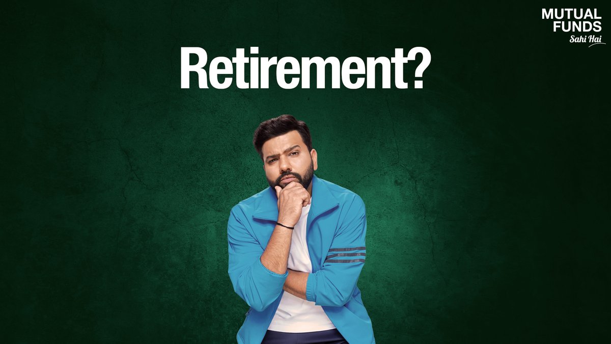 Hitman Rohit shares his retirement plans with Sachin Paaji & Mahi Bhai! If you're curious to know about his plan, watch the video. #MutualFunds #RetirementPlan #SIP #MutualFundsSahiHai Rohit Sharma Mahendra Singh Dhoni Sachin Tendulkar