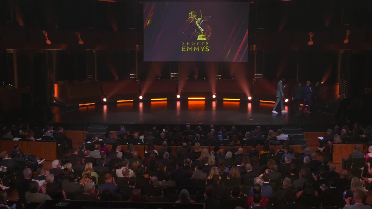 The #SportsEmmys Award for Outstanding Studio Show in Spanish goes to 2023 FIFA Women's World Cup FIFA Women's World Cup #FIFAWWC (Telemundo Deportes).