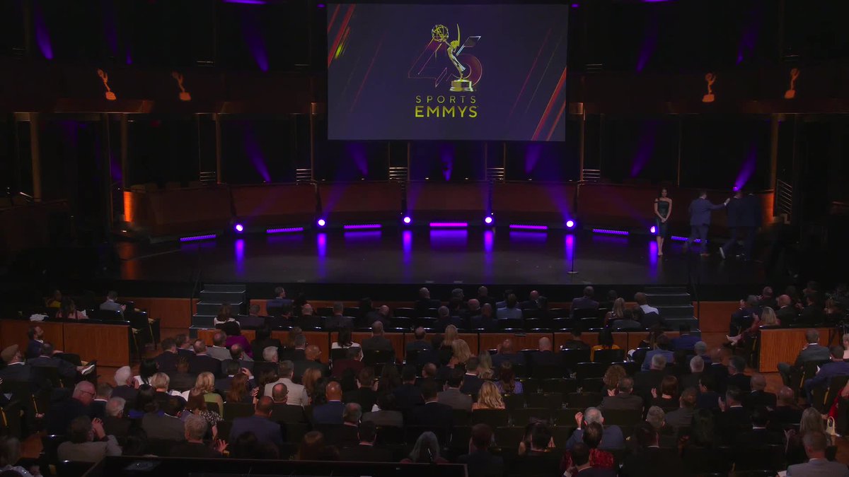 The #SportsEmmys Award for Outstanding Long Documentary goes to The Deepest Breath @a24 Ventureland (Netflix).