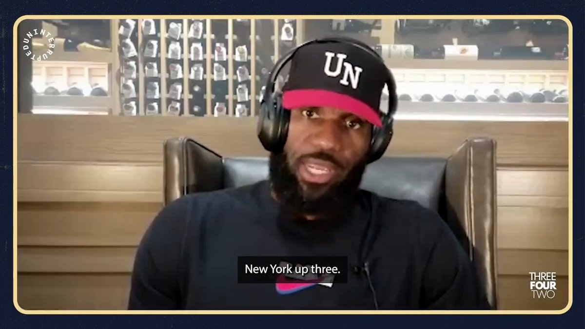 .LeBron James and JJ Redick broke down the strategy of fouling up three on Episode 7 👇