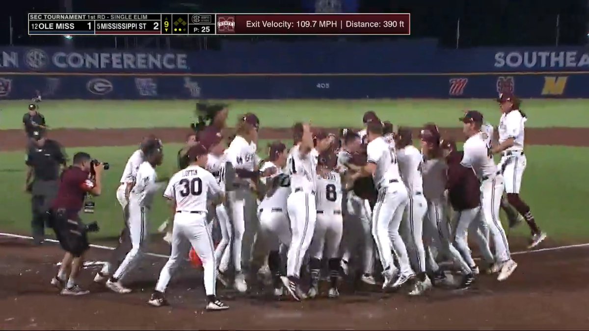 MISSISSIPPI STATE ENDS OLE MISS’ SEASON Postseason is so back.