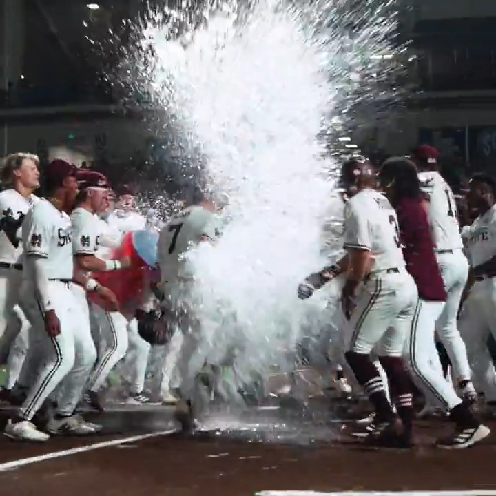 Bottom of the 9th. Down to your final out. Trailing 1-0 to your rival. This is what childhood dreams are made of. SEND IT‼️ Mississippi State Baseball x #ItJustMeansMore