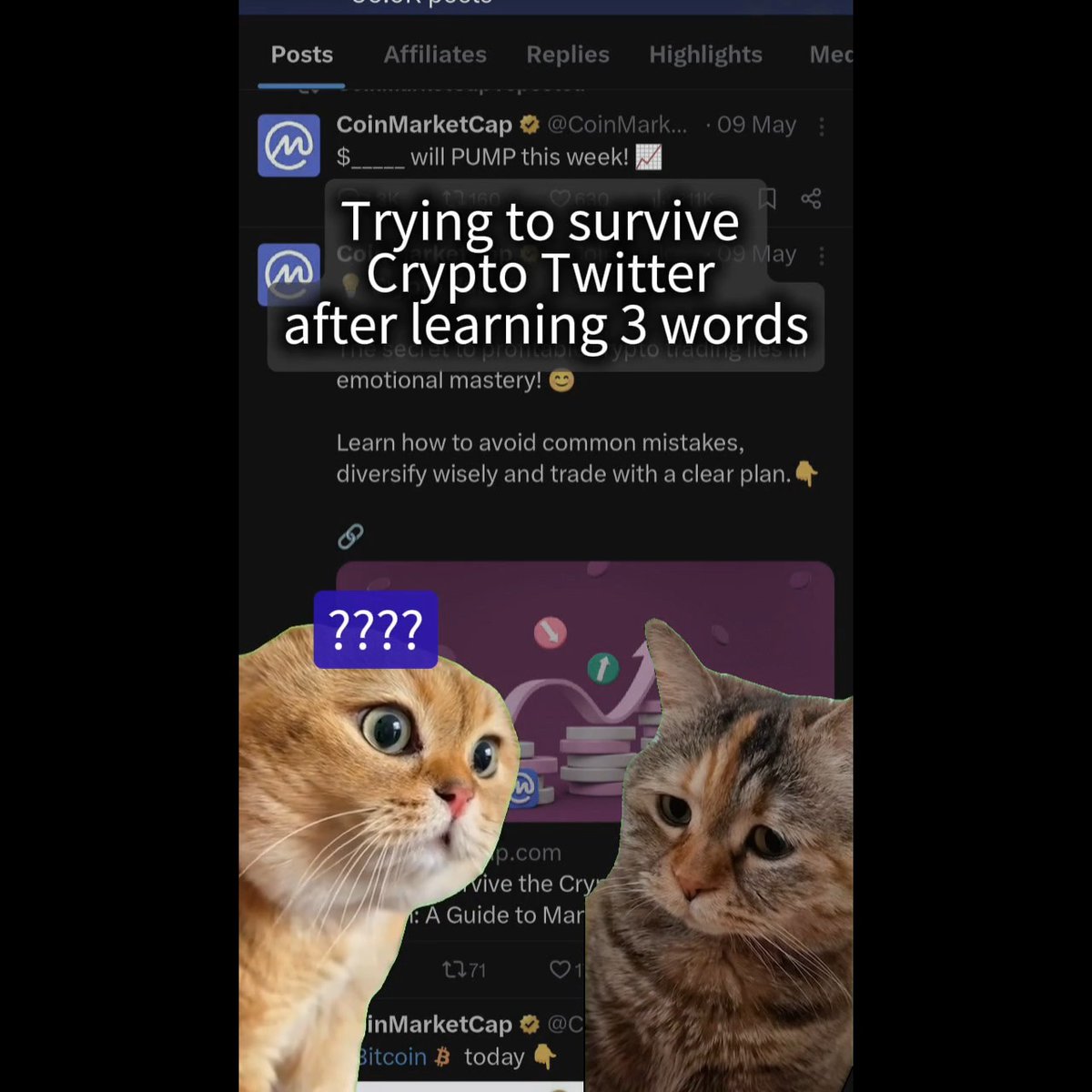Crypto slang on CT got you all confused? 🥲 Learn the lingo with CMC Glossary! 👇