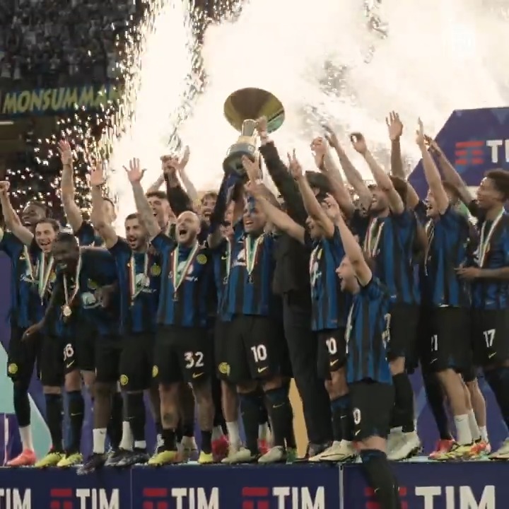 La festa Scudetto e tutto il meglio dell'ultimo match in casa della stagione 🖤💙📽️ #ForzaInter #InterLazio #IM2Stars