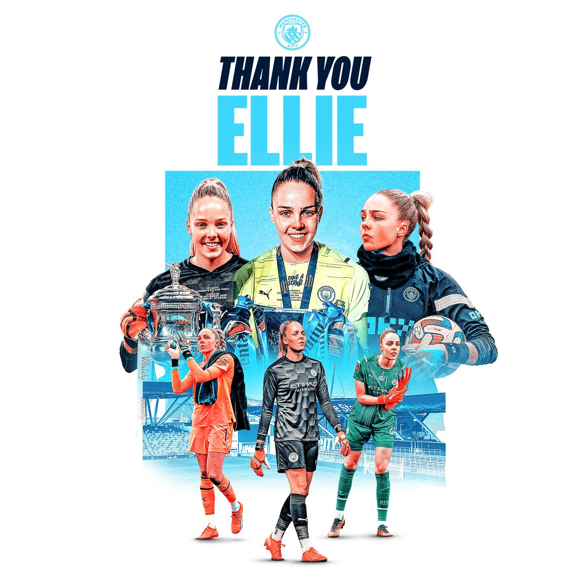 “The people I’ve met, the coaches I’ve managed to work with, it’s been amazing.” 🩵 Ellie Roebuck looks back on her time at City 🎙️