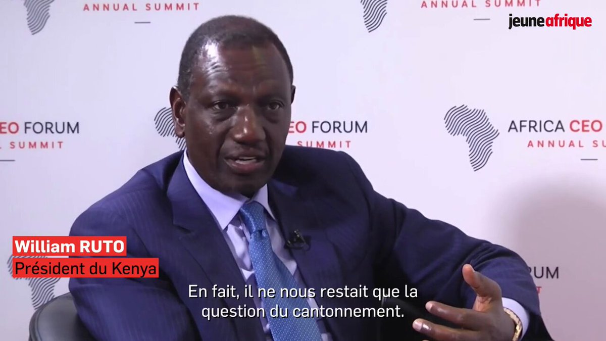 #RDC: “L’#EAC a demandé à la #RDC de négocier avec le M23” a dit William Samoei Ruto, PhD que aujourd’hui, même la SADC Secretariat se pose des questions “ devons-nous déployer plus de troupes ?, ou devons-nous déployer plus de gens pour s’engager dans le dialogue, consultation, négociations?”