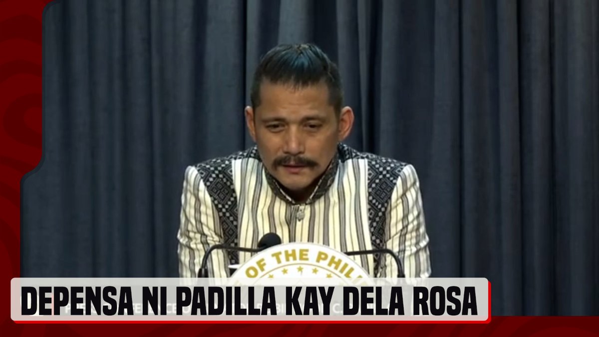 Dinepensahan ni Sen. Robin Padilla ang pagpirma ni Sen. Bato dela Rosa sa resolusyon upang palitan ang liderato ng Senado. Ipinaliwanag ni Padilla na ginawa lamang ito ni dela Rosa bilang pagiging miyembro ng PDP. #News5