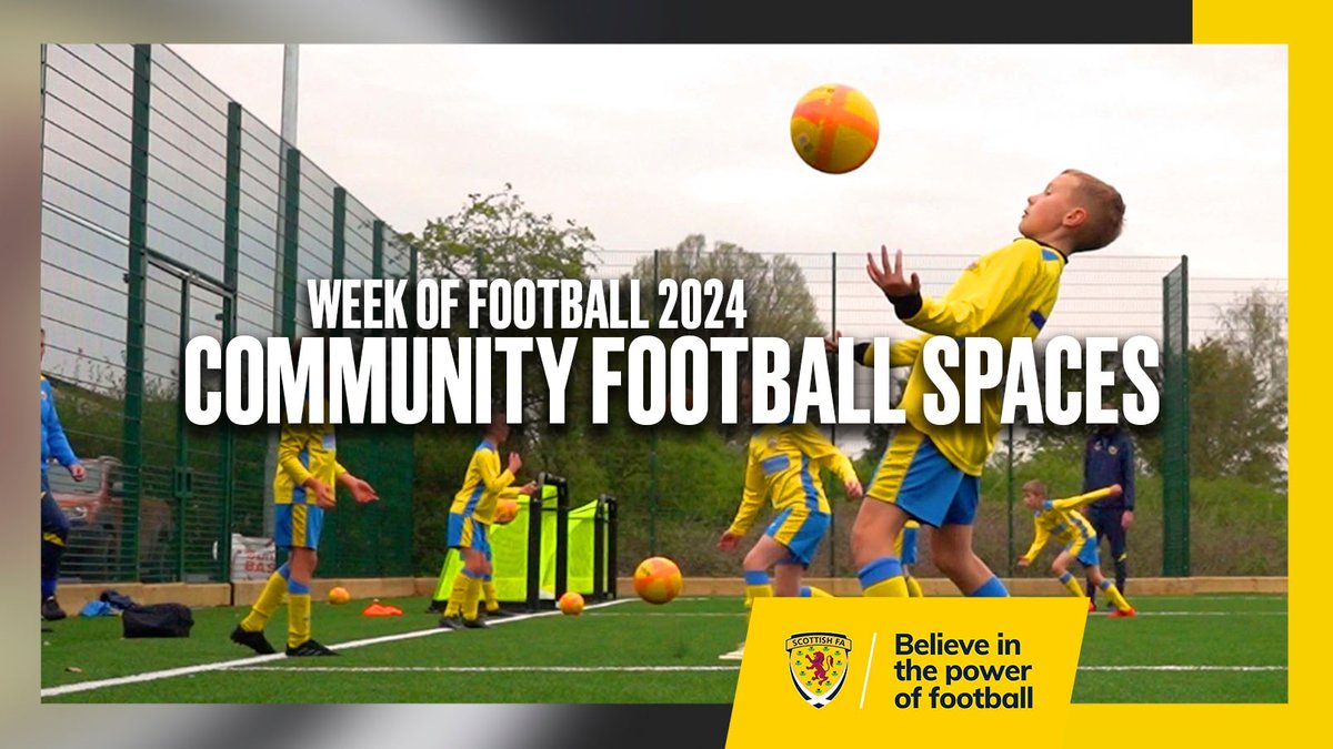 We're kicking off 2024's #WeekOfFootball by highlighting the impact of community football spaces and the importance of facilities to the history and future of Scottish football. #GetOutsideGetInvolved