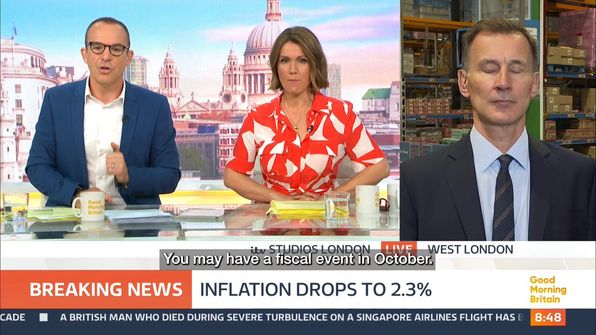 I asked Jeremy Hunt if he'll end the awful cliff-edge on Carer's Allowance that means earn 1p over £151 and you lose £80 a week... Courtesy of Good Morning Britain Feel free to share