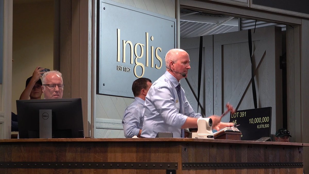 NEWS 🗞️ The future of Wanamaker's is Inglis Digital USA.✨ Entries for the first sale under the Inglis Digital USA banner will close July 8, catalog goes live July 12, and horses sell on July 17, with monthly sales to follow. Register to buy & sell →