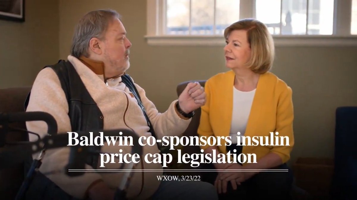 When it came time to help our seniors, I stood up to Big Pharma and fought to bring down insulin costs. Now, seniors on Medicare can no longer be charged more than $35 a month for insulin and are finally getting relief. Don’t just take my word for it. 👇