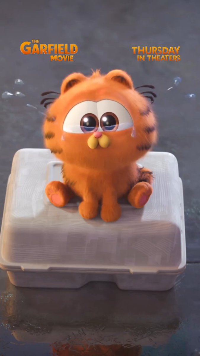 What can I say, I’m a great actor 🎥🐾 (Cat)ch up with creator Jim Davis and see The #GarfieldMovie exclusively in theaters this Thursday. Get tickets now!