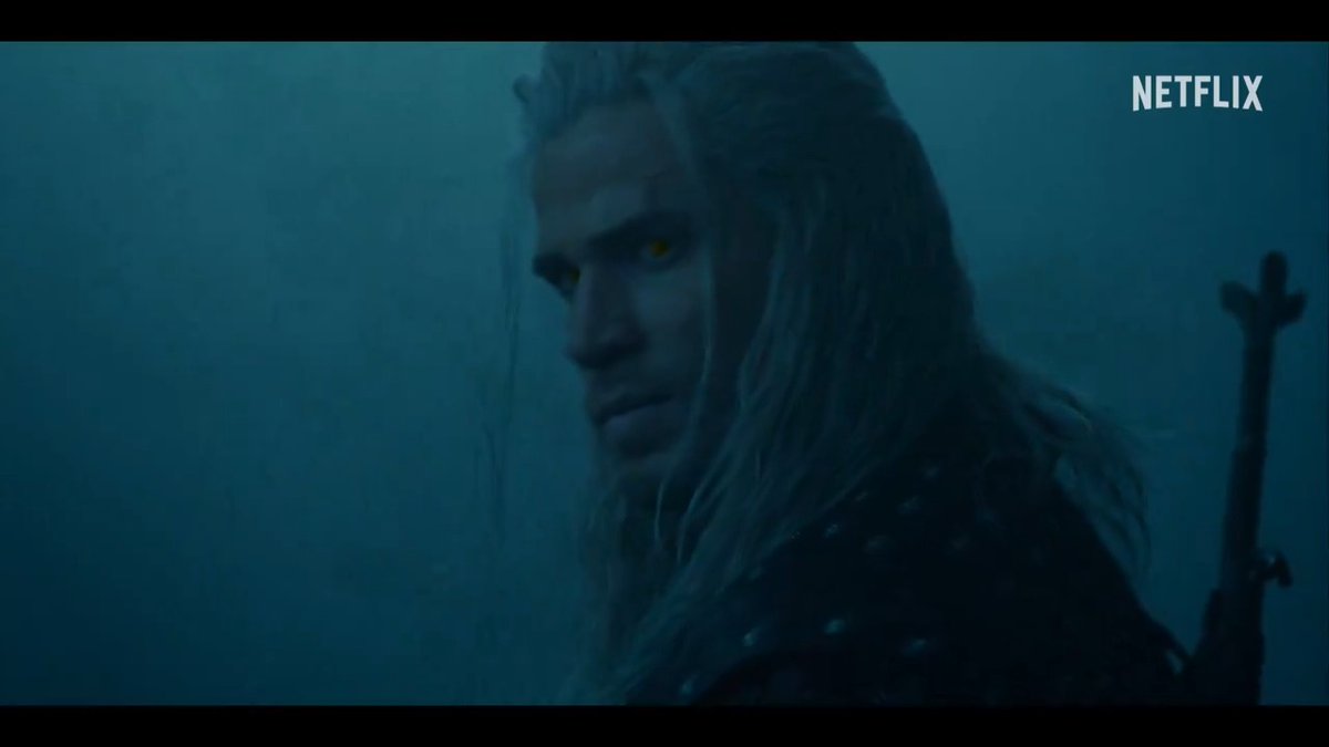 The first look at Liam Hemsworth as Geralt of Rivia in #TheWitcher