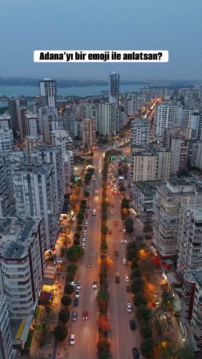 Adana’yı bir emoji ile anlatsan💫