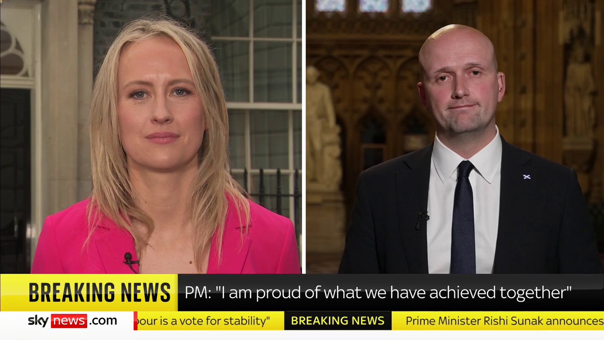 "If you were a voter in England or in Wales... who would you vote for?" - Sky's Sophy Ridge "I'd move to Scotland" - the SNP's Westminster leader Stephen Flynn #PoliticsHub 📺 Sky 501, Virgin 602, Freeview 233 and YouTube