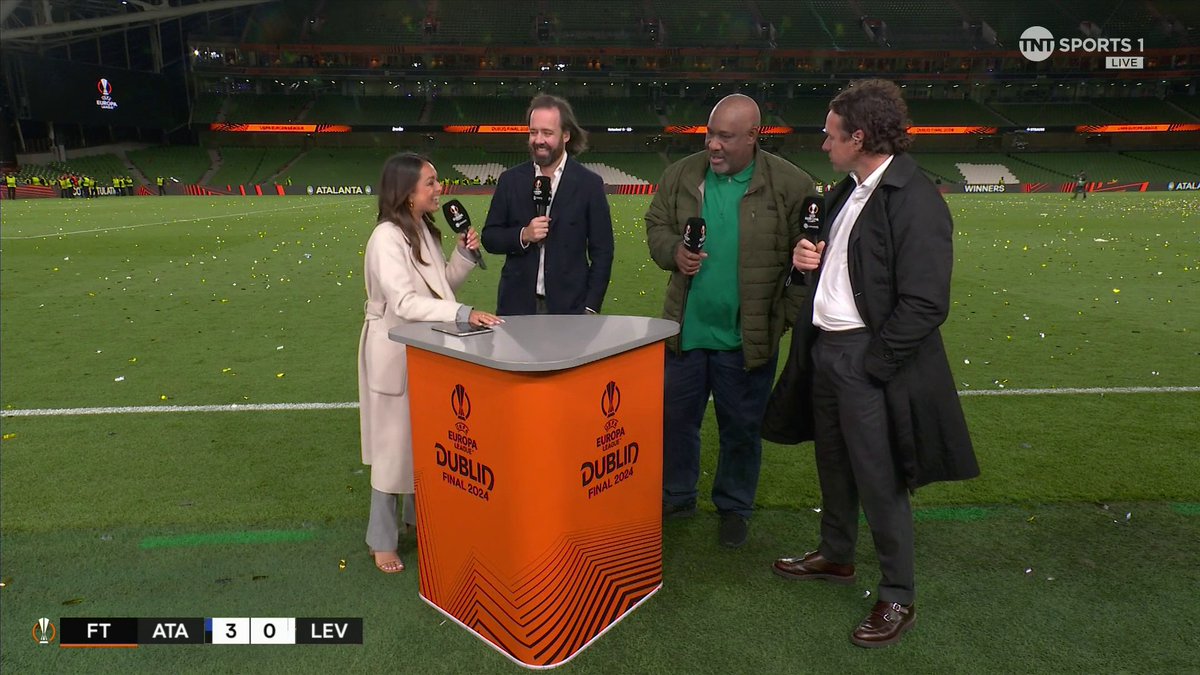 "I cried when the third goal went in" One of Ademola Lookman's former youth coaches with an emotional interview after his MOTM performance in a European final ❤️